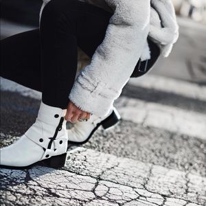 Modern Harness Frye Boots